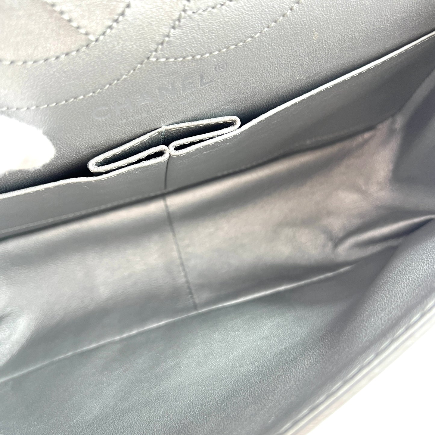 Chanel 2.55 Flap Bag Silver