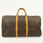 Louis Vuitton Monogram Keep All Bandouliere 60 Boston Bag M41412