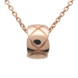 CHANEL COCO Crush Necklace K18PG 750PG Rose Gold J12306