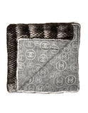 Chanel 78.5" Orylag Rabbit Fur & Cashmere Stole/Throw