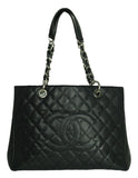 Chanel Black Caviar Quilted GST