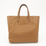 PRADA Triangle Logo Saffiano Leather 2Way Tote Bag Brown BN2666  d