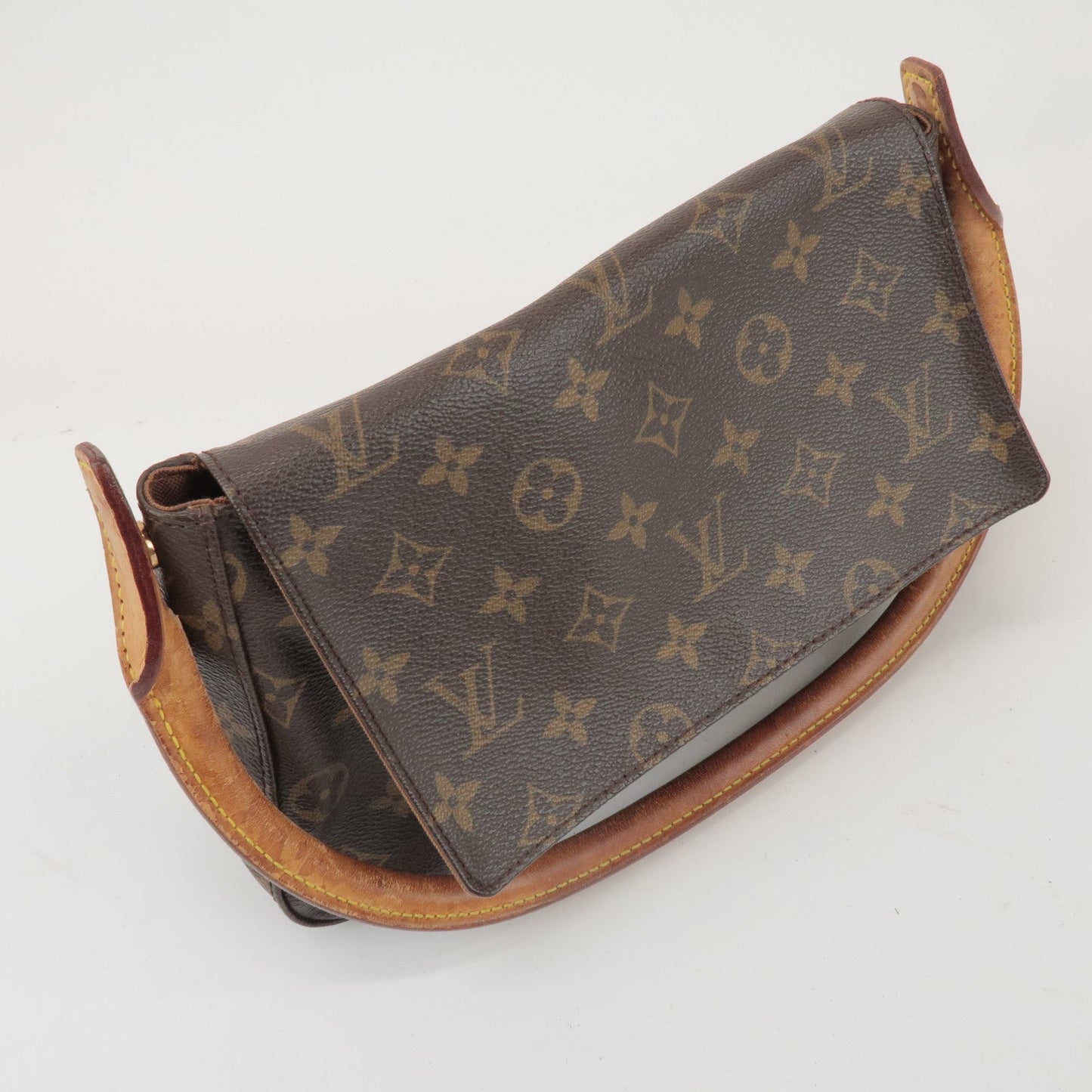 Louis Vuitton Monogram Mini Looping Shoulder Bag Brown M51147