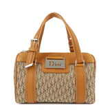 Christian Dior Trotter Canvas Leather Mini Boston Bag Hand Bag  d
