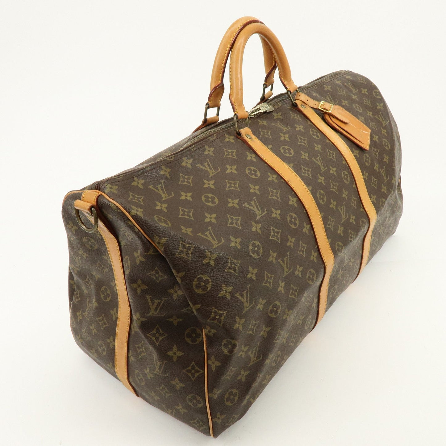 Louis Vuitton Monogram Keep All Bandouliere 60 Boston Bag M41412