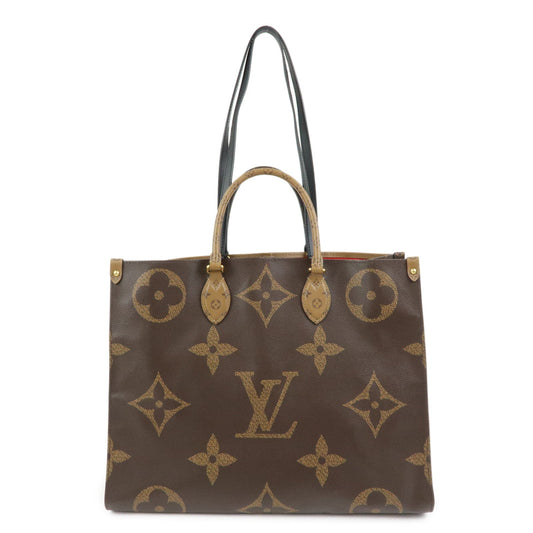 Louis Vuitton Monogram Giant On The Go GM Leather Hand Bag M45320