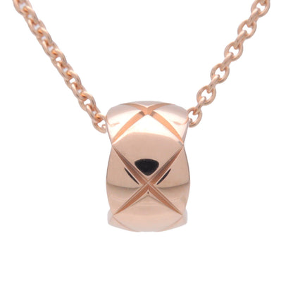 CHANEL COCO Crush Necklace K18PG 750PG Rose Gold J12306