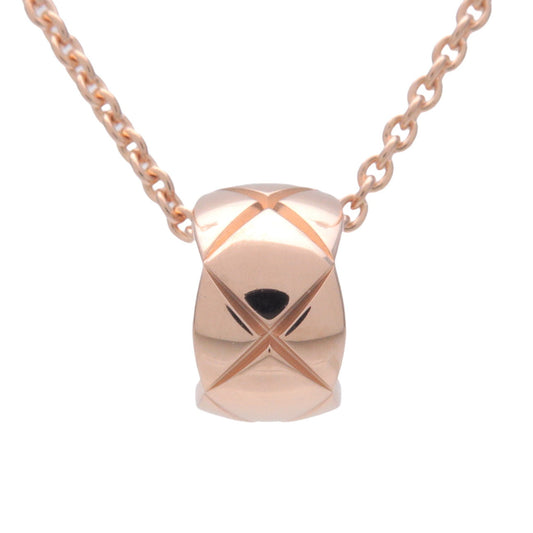 CHANEL COCO Crush Necklace K18PG 750PG Rose Gold J12306