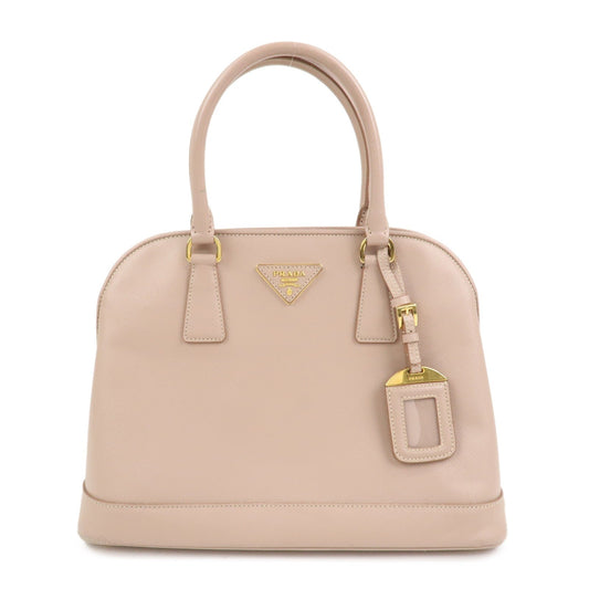 PRADA Triangle Logo Saffiano Leather 2Way Bag Hand Bag Pink BN2567