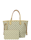Louis Vuitton Damier Azur Neverfull MM Tote