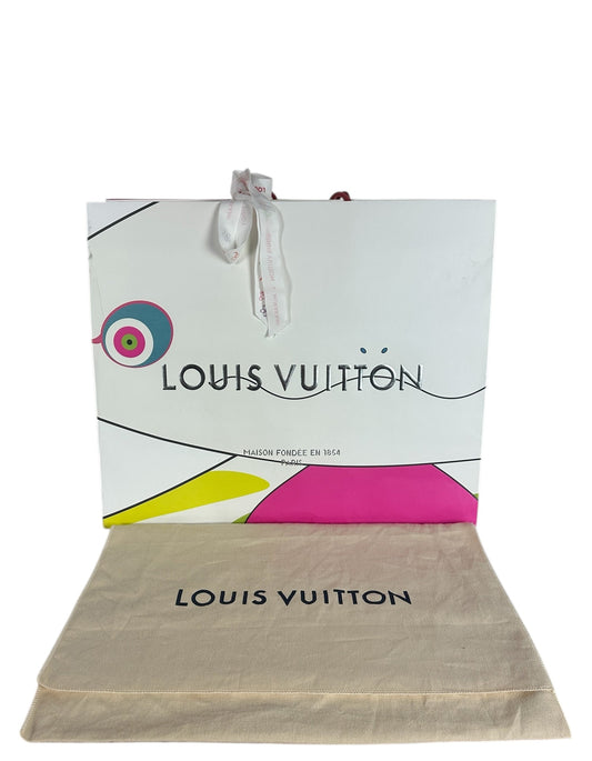 Louis Vuitton LV x TM White Multicolor Coussin PM