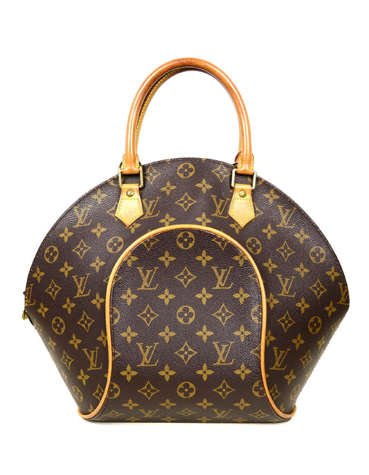 Louis Vuitton Monogram Coated Canvas Ellipse MM Bag