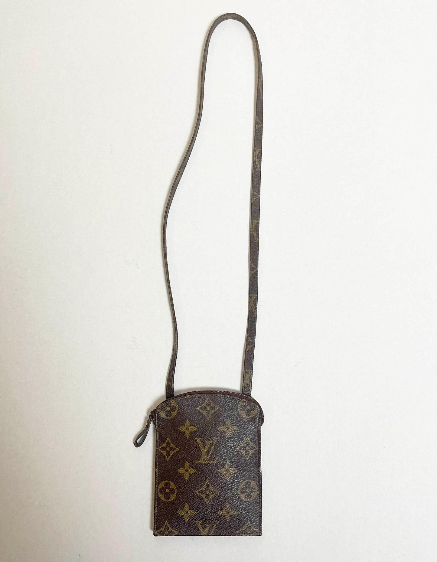 Louis Vuitton Monogram Secret Passport Pouch Necklace