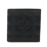 CHANEL New Travel Line Nylon Bi-fold Wallet Black
