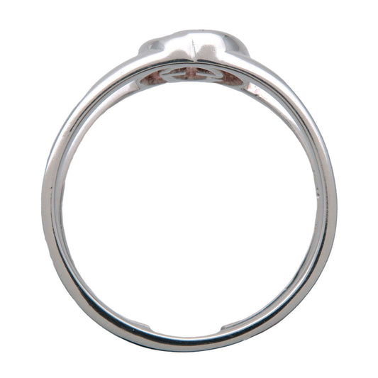 GUCCI Interlocking G SV925 Silver #9 US4.5 EU48 HK10 298036