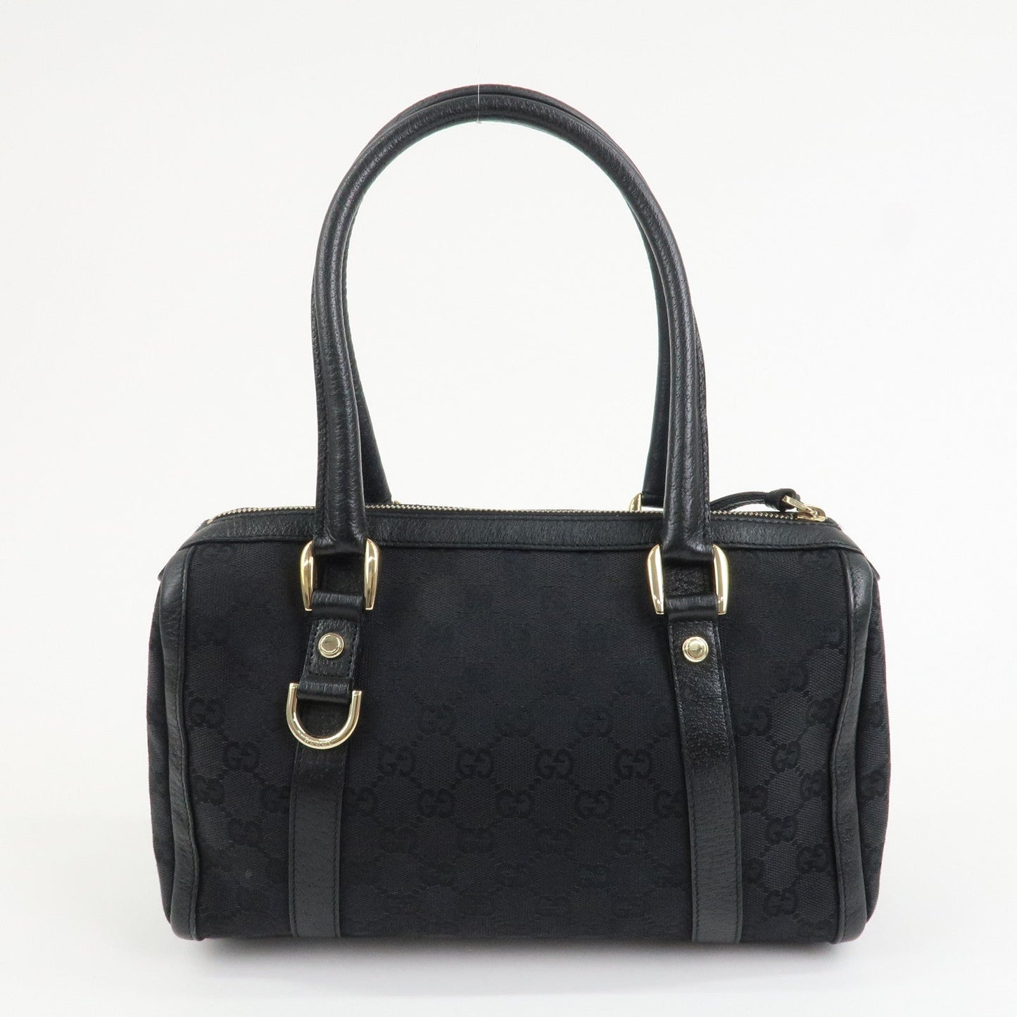 GUCCI Abbey Mini Boston Bag Hand Bag Black 130932