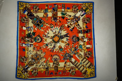 Hermes Cashmere-Blend Kachinas Shawl