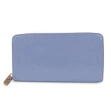 Louis Vuitton Monogram Vernis Round Zippy Wallet Lilas M90141