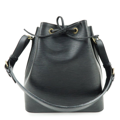Louis Vuitton Epi Petit Noe Shoulder Bag Noir Black M59012