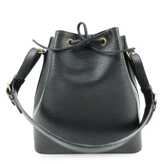 Louis Vuitton Epi Petit Noe Shoulder Bag Noir Black M59012