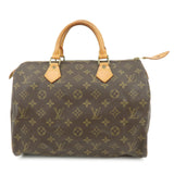 Louis Vuitton Monogram Speedy 30 Boston Bag Hand Bag Brown M41526