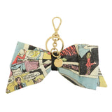 PRADA American Comic Ribbon Bag Charm Key Chain 1TT085