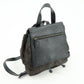FENDI Logo Zucca Nylon Leather Backpack Rucksack Black