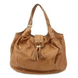 GUCCI Marrakech Leather Shoulder Bag Hand Bag Brown 257029  d