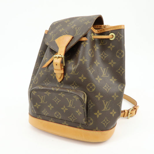 Louis Vuitton Monogram Montsouris MM Backpack Brown M51136