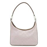 GUCCI GG Canvas Leather Shoulder Bag Hand Bag Purple Brown 01233