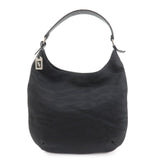 FENDI Canvas Leather Tiger Pattern Shoulder Bag Hand Bag 8BR279
