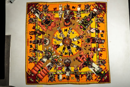 Hermes Kachinas Scarf