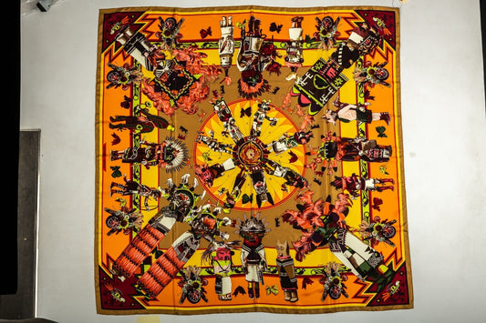 Hermes Kachinas Scarf