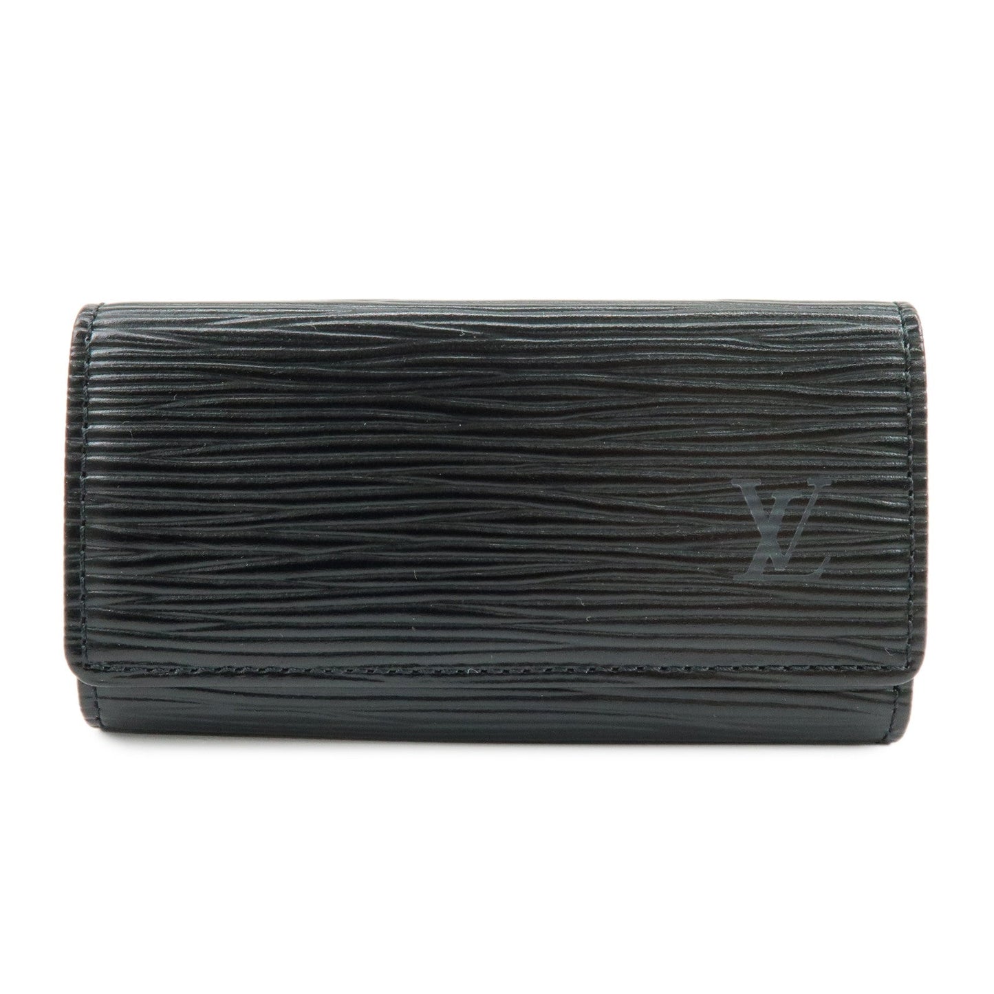 Louis Vuitton Epi Multicles 4 Rings Key Holder Case Noir M63822