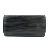 Louis Vuitton Epi Multicles 4 Rings Key Holder Case Noir M63822