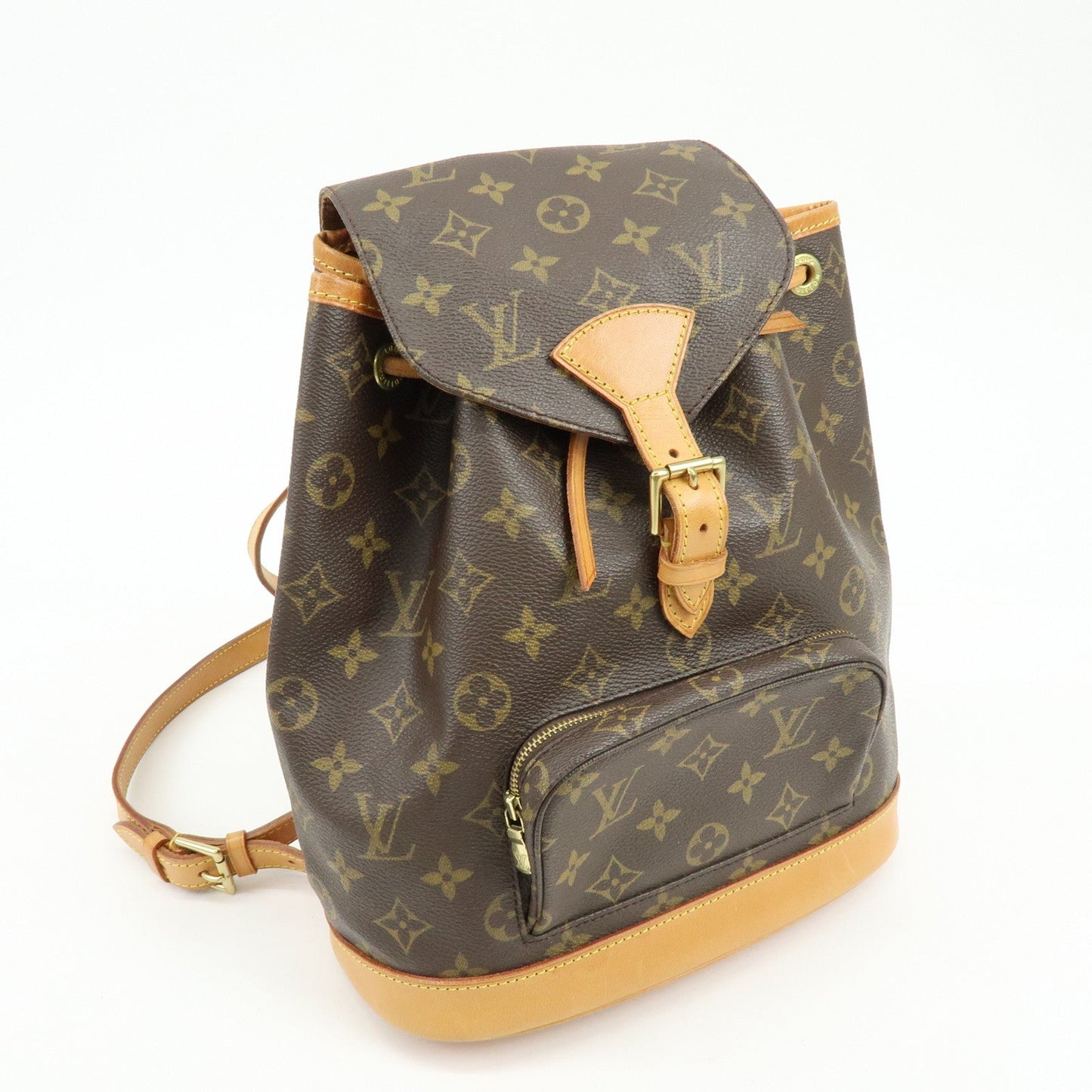 Louis Vuitton Monogram Montsouris MM Backpack Brown M51136