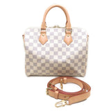 Louis Vuitton Damier Azur Speedy Bandouliere 25 Boston Bag