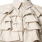 Burberry Ruffle Cape Jacket