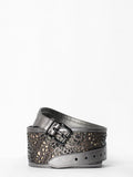 New With Tag Burberry Silver Cutwork Belt