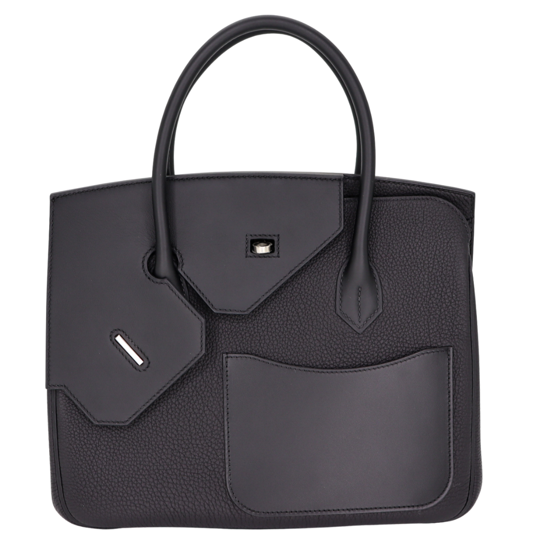 Hermès 30cm Birkin Desordre Swift/Togo Leather Palladium Hardware