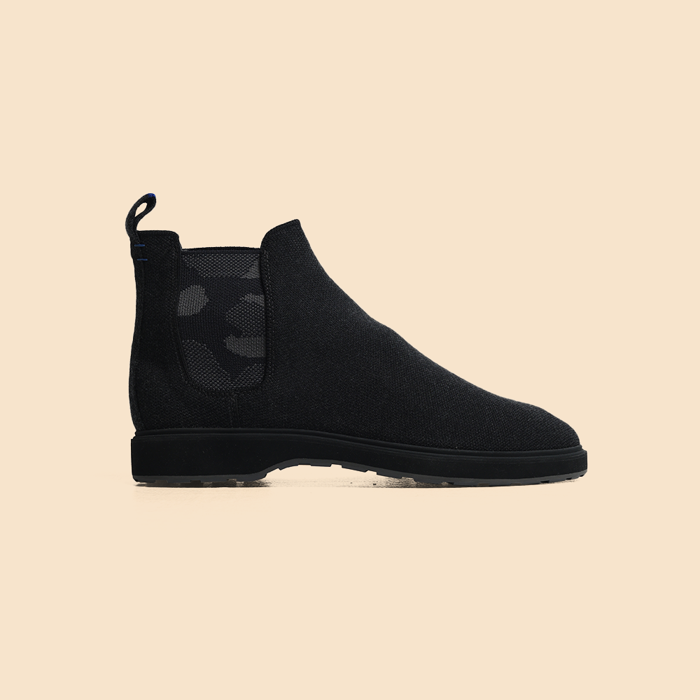 Rothy - Women - Merino Chelsea Ankle Boot - Granite Black