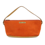 GUCCI Boat Bag Suede Leather Accessory Pouch Hand Bag 039.1103