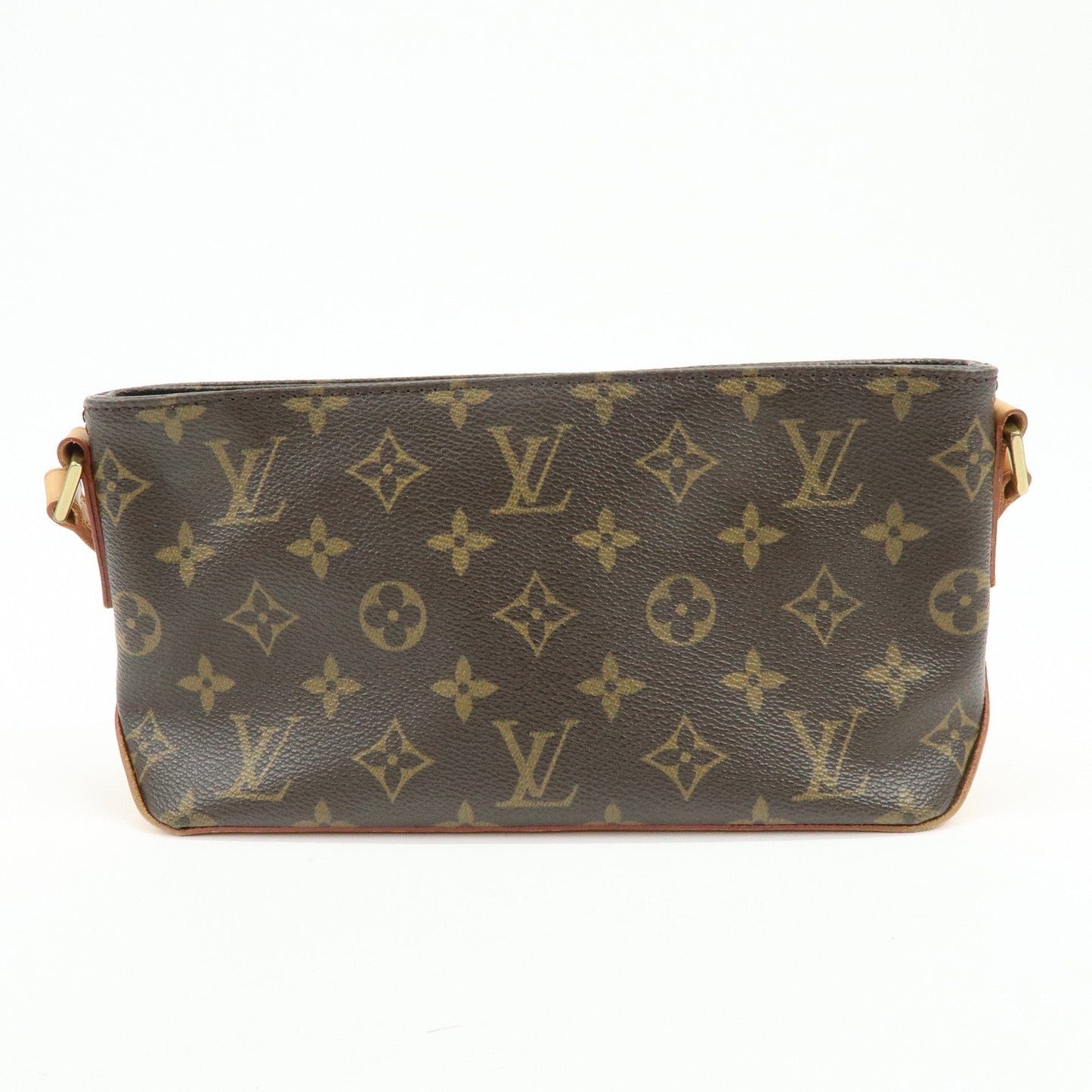 Louis Vuitton Monogram Trotteur Canvas Shoulder Bag Brown M51240