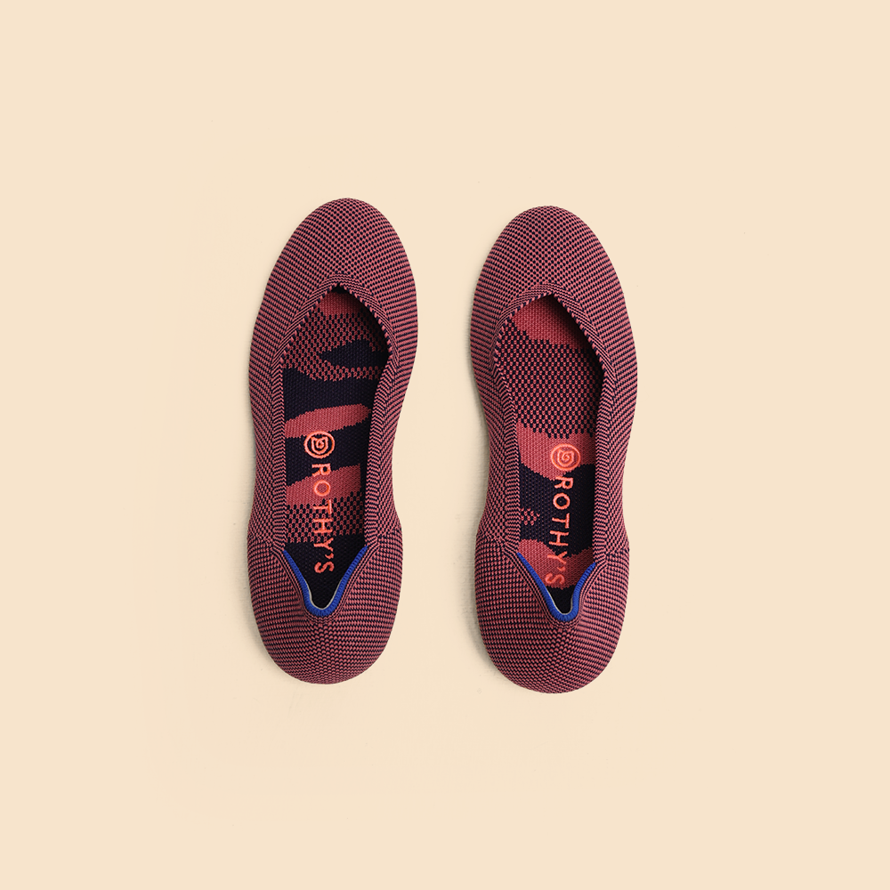 Rothy - Women - The Flat - Rose Double Stitch
