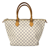 Louis Vuitton Saleya MM Handbag Damier Azur