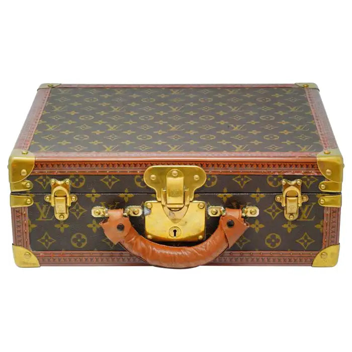 Louis Vuitton Custom Monogram Travel Jewelry Case with 4 Trays