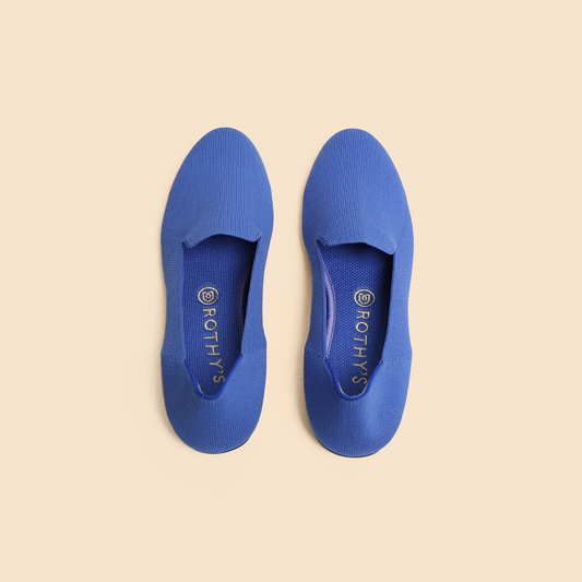 Rothy - Women - The Loafer - Cornflower Blue (Blue Sole)