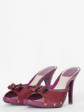 Christian Dior Wine Heels