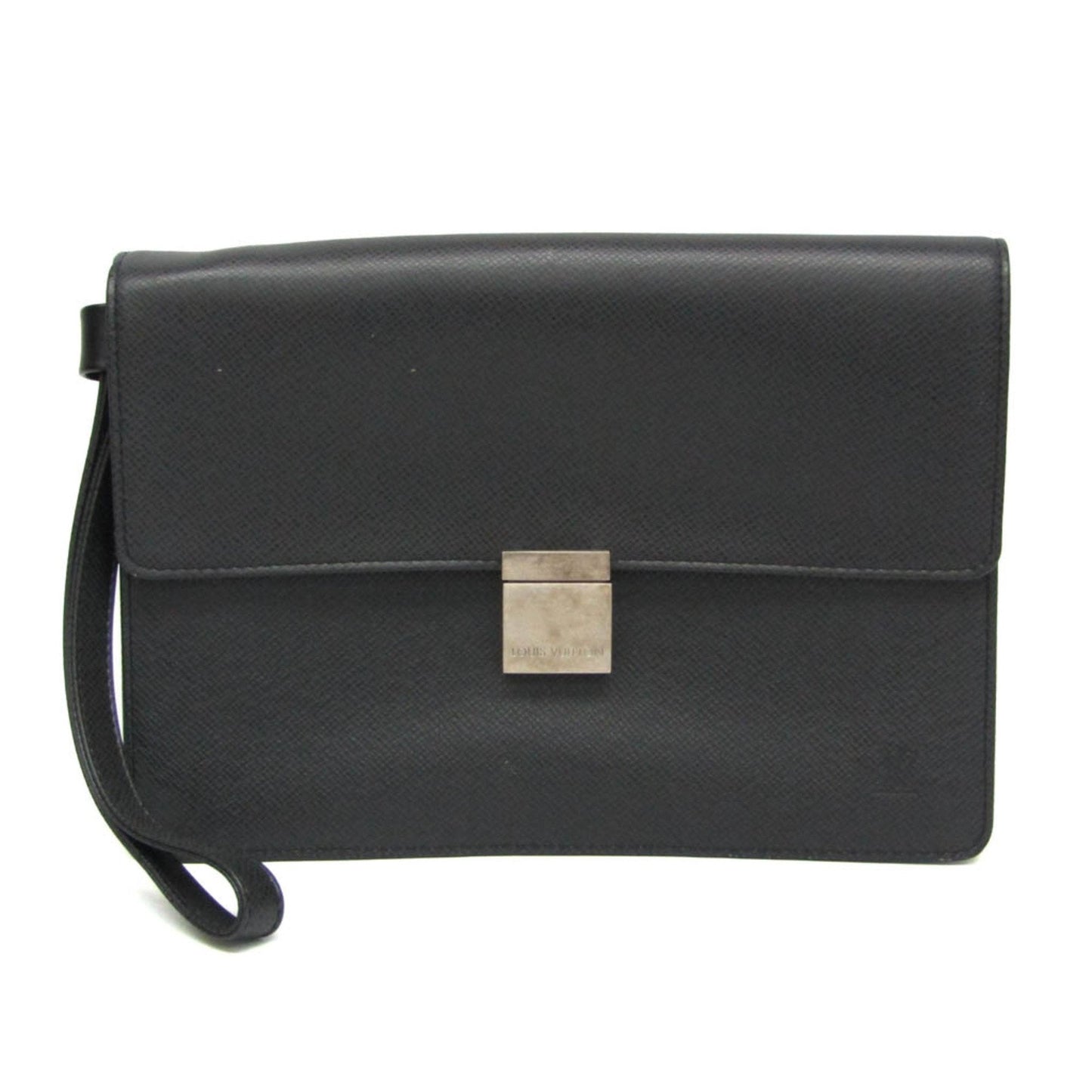 Louis Vuitton Selenga  Leather Clutch Bag