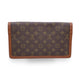 LOUIS VUITTON   Monogram Canvas Pochette Dame Clutch Bag